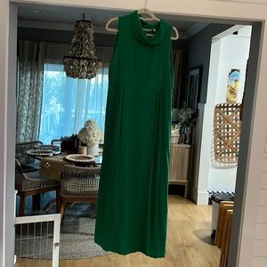 Large Soft Surroundings green gauze dress